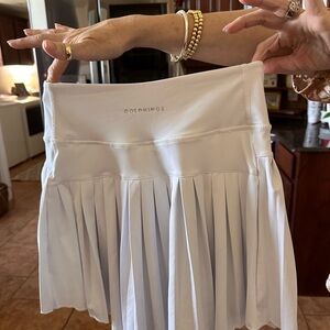 White Gold Hinge Skirt - Size xs